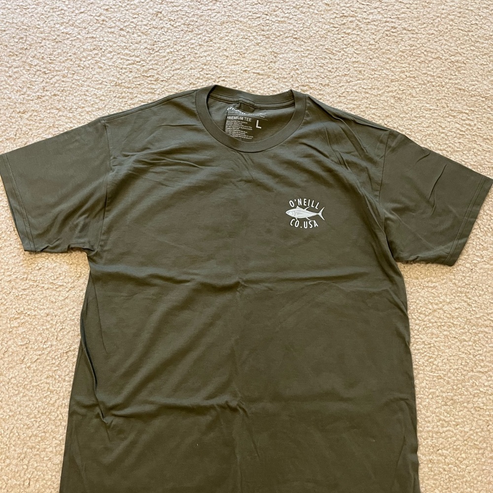 O'Neill Men's Dark Green Short Sleeve Tee